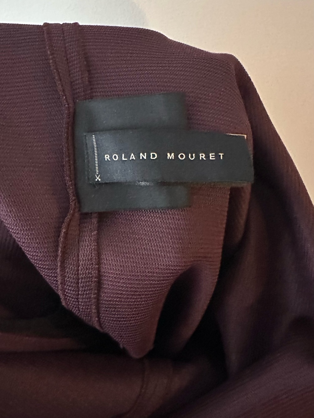Roland Mouret Plum Sheath Dress - Picture 5 of 8